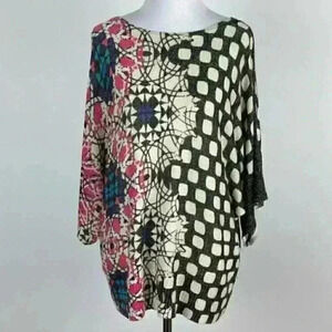 Joseph A sweater size L Dolan sleeve metallic